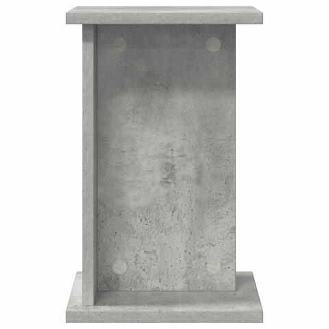 STOJAK NA ROŚLINY 2 SZT. BETONOWY SZARY 25X25,5X40,5CM