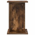 STOJAK NA ROŚLINY 2 SZT. DĄB WĘDZONY 25X25,5X40,5CM