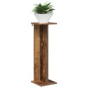 STOJAK NA ROŚLINY 2 SZT. STARE DREWNO 25X25,5X80,5CM