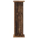 STOJAK NA ROŚLINY 2 SZT. STARE DREWNO 25X25,5X80,5CM