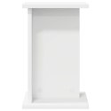 STOJAK NA ROŚLINY BIAŁY 25X25,5X40,5CM DREWNO INŻYNIERYJNE