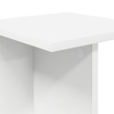 STOJAK NA ROŚLINY BIAŁY 25X25,5X60,5CM DREWNO INŻYNIERYJNE