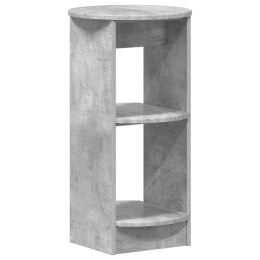 VidaXL Szafka boczna Betonowy Szary Drewno inżynieryjne