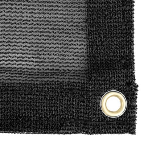 VidaXL Siatka na kontener, HDPE, 3,5x6 m, czarna