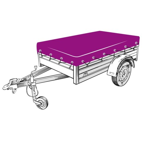 VidaXL Siatka transportowa, HDPE, 2,5 x 4,5 m, czarna