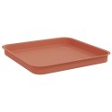 VidaXL Doniczki 24 pcs Czerwony ceglasty 28,5 x 28,5 x 22 cm