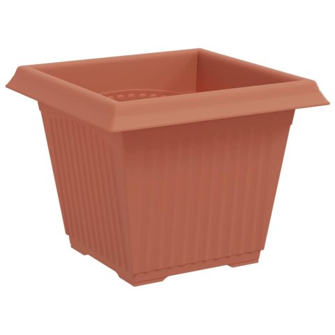 VidaXL Doniczki 6 pcs Czerwony ceglasty 33 x 33 x 26 cm