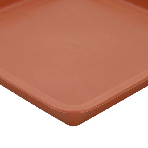 VidaXL Doniczki 6 pcs Czerwony ceglasty 33 x 33 x 26 cm