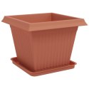 VidaXL Doniczki 6 pcs Czerwony ceglasty 43 x 43 x 33,5 cm