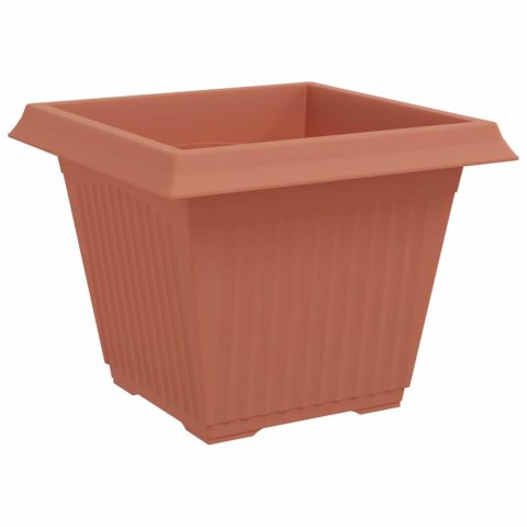 VidaXL Doniczki 6 pcs Czerwony ceglasty 43 x 43 x 33,5 cm