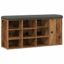 VidaXL Ławka na buty Stare drewno 102x32x50 cm Drewno klejone