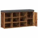 VidaXL Ławka na buty Stare drewno 102x32x50 cm Drewno klejone