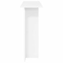 VidaXL Konsola Biały 100 x 30 x 75 cm Drewno inżynieryjne