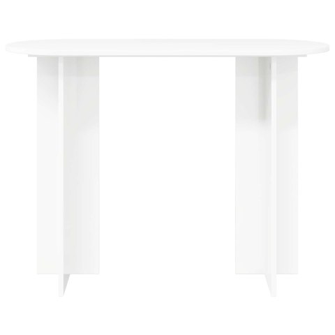 VidaXL Konsola Biały 100 x 39,5 x 75 cm Drewno inżynieryjne