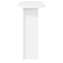 VidaXL Konsola Biały 100 x 39,5 x 75 cm Drewno inżynieryjne