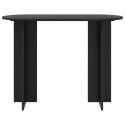 VidaXL Konsola Czarny dąb 100 x 39,5 x 75 cm Drewno inżynieryjne