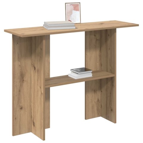 VidaXL Konsola Dąb artisan 100 x 30 x 75 cm Drewno inżynieryjne