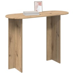 VidaXL Konsola Dąb artisan 100 x 39,5 x 75 cm Drewno inżynieryjne