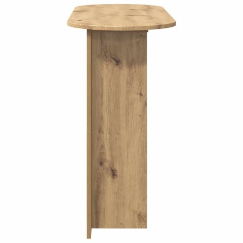 VidaXL Konsola Dąb artisan 100 x 39,5 x 75 cm Drewno inżynieryjne