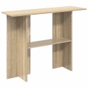VidaXL Konsola dąb Sonoma 100 x 30 x 75 cm Drewno inżynieryjne