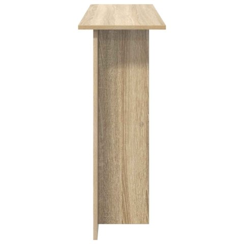 VidaXL Konsola dąb Sonoma 100 x 30 x 75 cm Drewno inżynieryjne