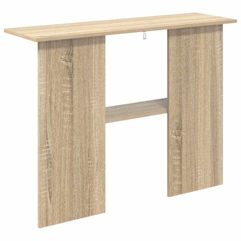 VidaXL Konsola dąb Sonoma 100 x 30 x 75 cm Drewno inżynieryjne