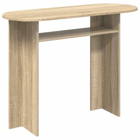 VidaXL Konsola dąb Sonoma 100 x 39,5 x 75 cm Drewno inżynieryjne