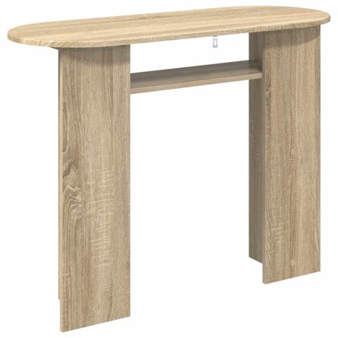 VidaXL Konsola dąb Sonoma 100 x 39,5 x 75 cm Drewno inżynieryjne