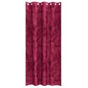 VidaXL Zasłony z weluru 2 pcs Czerwone wino 260 x 140 cm Aksamit