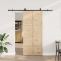 DRZWI PRZESUWNE NATURALNY 100X208CM LITE DREWNO SOSNOWE