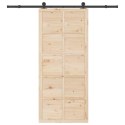 DRZWI PRZESUWNE NATURALNY 100X208CM LITE DREWNO SOSNOWE