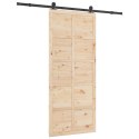 DRZWI PRZESUWNE NATURALNY 100X208CM LITE DREWNO SOSNOWE
