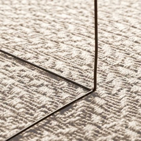 VidaXL Dywan ZIZUR Kremowy 230 x 160 cm polipropylen
