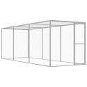 VidaXL Klatka dla kota, 4,5 x 1,5 x 1,5 m, stal galwanizowana