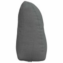 VidaXL Poduszka na plecy Ciemnoszary 45 x 24 x 50 cm tkanina