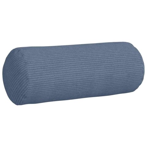 VidaXL Poduszki Wałkowe 2 pcs Niebieski Ø 15 x 40 cm