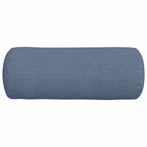 VidaXL Poduszki Wałkowe 2 pcs Niebieski Ø 15 x 40 cm