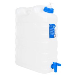 POJEMNIK NA WODĘ Z KRANIKIEM DOZOWNIK MYDŁA 20 L HDPE BIWAK KEMPING TURYSTY