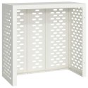 OSŁONA OBUDOWA KLIMATYZATORA POMPY CIEPŁA BIAŁA 110X50X105CM STAL