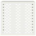 OSŁONA OBUDOWA KLIMATYZATORA POMPY CIEPŁA BIAŁA 110X50X105CM STAL
