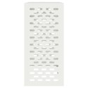OSŁONA OBUDOWA KLIMATYZATORA POMPY CIEPŁA BIAŁA 110X50X105CM STAL