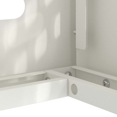 OSŁONA OBUDOWA KLIMATYZATORA POMPY CIEPŁA BIAŁA 110X50X105CM STAL