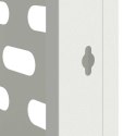 OSŁONA OBUDOWA KLIMATYZATORA POMPY CIEPŁA BIAŁA 110X50X105CM STAL