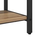 VidaXL Wieszak na płaszcze z półką Dąb rzemieślniczy 75 x 34 x 184 cm