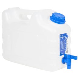POJEMNIK NA WODĘ Z KRANIKIEM DOZOWNIK MYDŁA 10 L HDPE BIWAK KEMPING TURYSTY