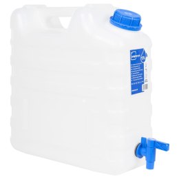 POJEMNIK NA WODĘ Z KRANIKIEM DOZOWNIK MYDŁA 15 L HDPE BIWAK KEMPING TURYSTY