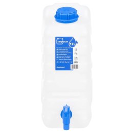 POJEMNIK NA WODĘ Z KRANIKIEM DOZOWNIK MYDŁA 15 L HDPE BIWAK KEMPING TURYSTY