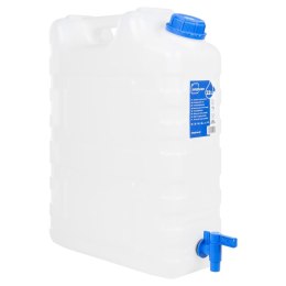 POJEMNIK NA WODĘ Z KRANIKIEM DOZOWNIK MYDŁA 20 L HDPE BIWAK KEMPING TURYSTY