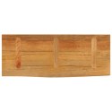 BLAT STOŁU Z NATURALNĄ KRAWĘDZIĄ 90X20X2,5CM DREWNO MANGO