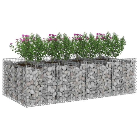 DONICA GABIONOWA KOSZ GABIONOWY 200X100X60CM 2 SZTUKI STAL OCYNKOWANA GABIONY